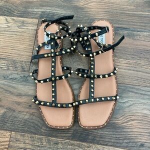 Steve Madden gladiator style studded sandals
